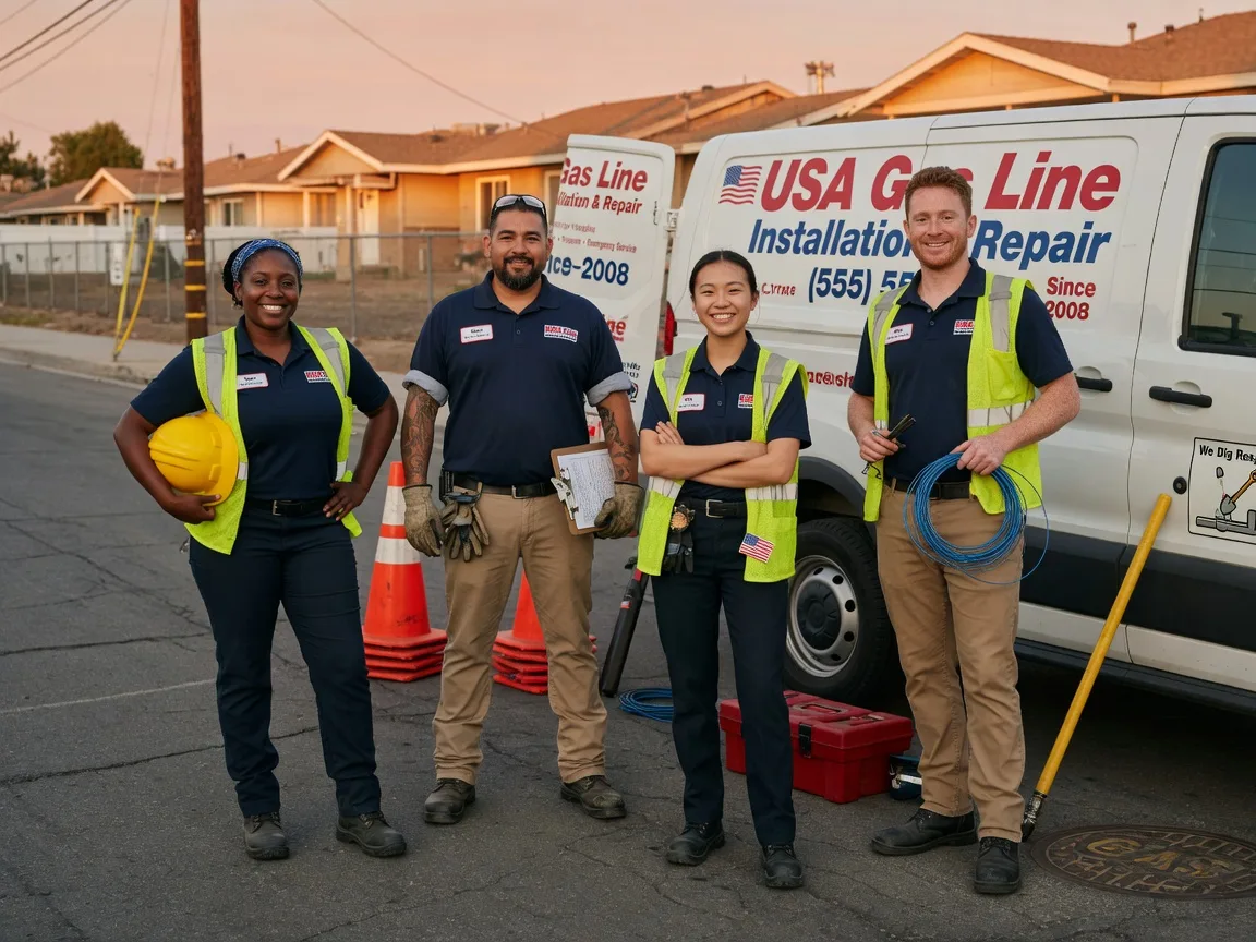 Gas Line Installation company in Salvo, NC